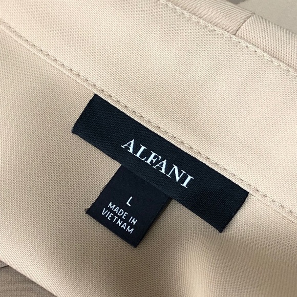 Alfani Roll-Up Sleeve Trench Jacket - Picture 6 of 8